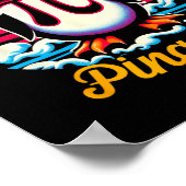 Pi-Nguin Piペンギン日非理数Pi Symboo ポスター (角)