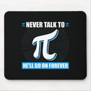 Pi PiのHappy Pi日の数学と決して話さない マウスパッド