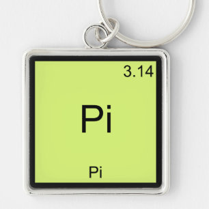 Pi - Pi おもしろい Math Element Chemistry T-Shirt キーホルダー