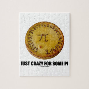 Pi (Pi/パイ数学のユーモア)のためにちょうど熱狂する ジグソーパズル