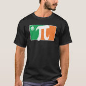 Pi Rish St Patrick's Day Irish Flag C Distressed Tシャツ (正面)