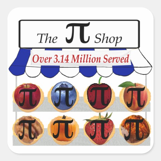 Pi Shop スクエアシール (正面)