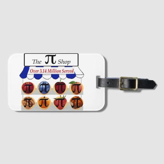 Pi Shop ラゲッジタグ (正面横)