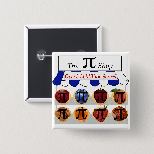 Pi Shop 缶バッジ (正面&裏面)