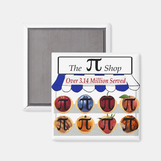 Pi Shop Magnet マグネット (正面/裏面)