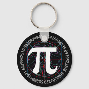 Pi Symbol Design キーホルダー