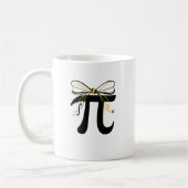 Pi Symbol Mug - Minimalist Math Pi Day Coffee Cup コーヒーマグカップ (左)