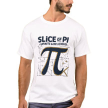 Pi Tシャツのスライス – 祝Pi Day withスタイル!