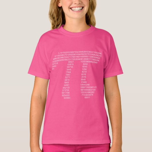 Pi Tシャツ (正面)