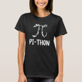 Pi Thon Ball Python Pythons Snake Reptile Tシャツ (正面)