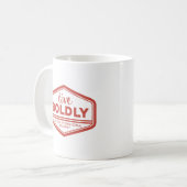 PIAコア値Mug -太字 コーヒーマグカップ (正面左)