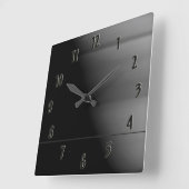 PIA8331 スクエア壁時計 (傾斜)