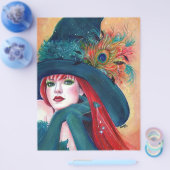 「Pia Dora のハロウィーンの魔女フライヤー」 by Renee チラシ (シングル)