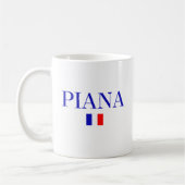 PIANAフランス コーヒーマグカップ (左)