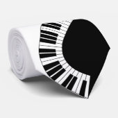 Pianissimo Piano Keyboard Music Tie ネクタイ (ロール)