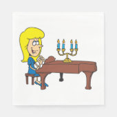 Pianist スタンダードランチョンナプキン (正面)