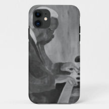 Pianista Jazz Original Oils iPhone 5, Barely There