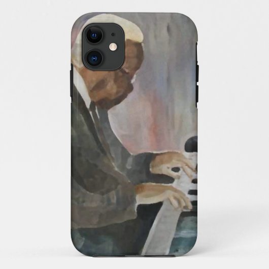 Pianiste Jazz Original Oils Artwork Case-Mate iPhoneケース (裏面)