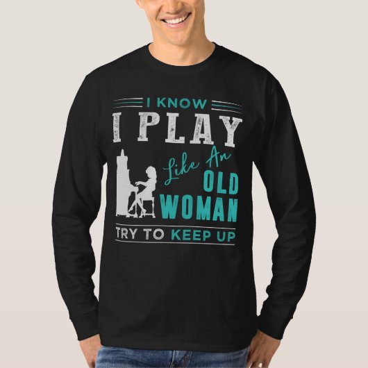 Piano エレガント Virtuoso保: Up with My Hilarioul Tシャツ (正面)