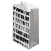 Piano スモールペーパーバッグ (正面アングル)