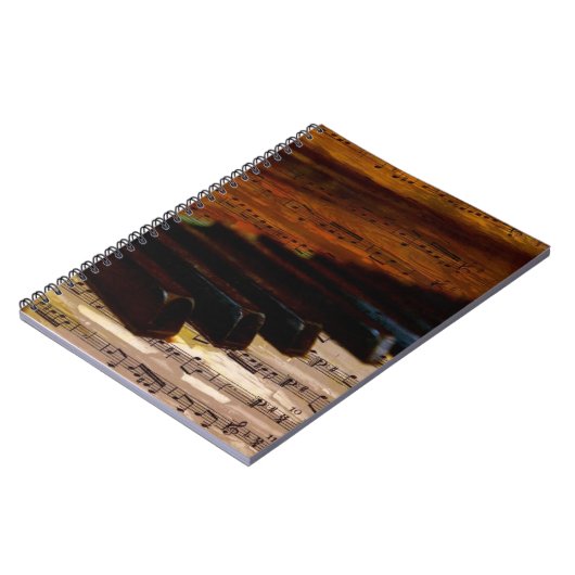 piano-317026ピアノ音符シート音楽ソングライター ノートブック (左側)