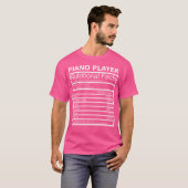 Piano Apparel Piano Lover Gift Piano Player Tシャツ (正面フル)