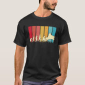 Piano Evolution Retro Piano Player Pianist  1 Tシャツ (正面)