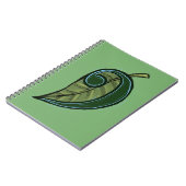 Piano Forest bass clef notebook ノートブック (左側)