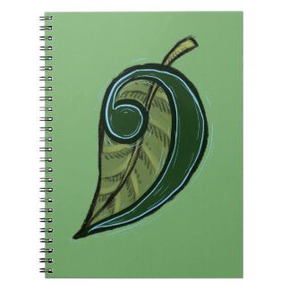 Piano Forest bass clef notebook ノートブック