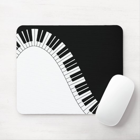 Piano Keyboard マウスパッド (マウス)