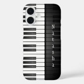 Piano Keyboard Design Smartphone Case Case-Mate iPhoneケース (裏面)