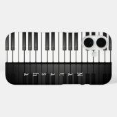 Piano Keyboard Design Smartphone Case Case-Mate iPhoneケース (裏面 (横))