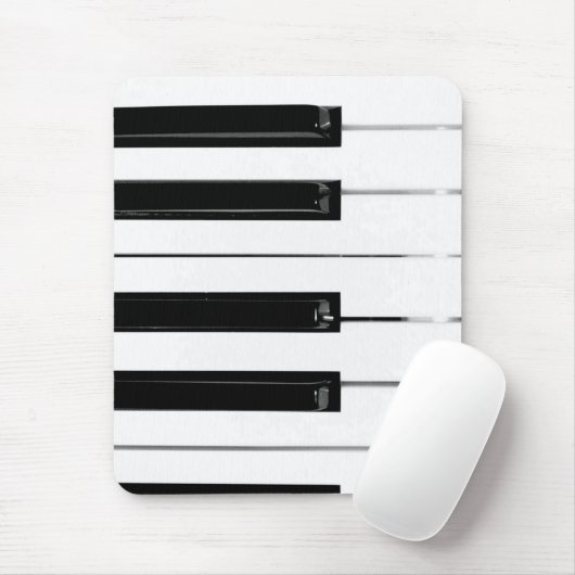 Piano Keyboard Keys マウスパッド (マウス)