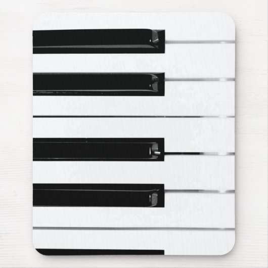 Piano Keyboard Keys マウスパッド (正面)