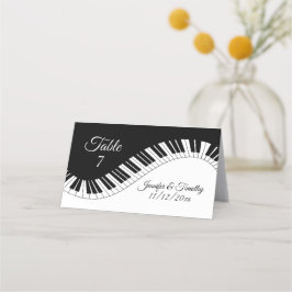 Piano Keyboard Names Date Unique Music Affair  プレイスカード