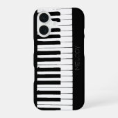 Piano Keys | Vertical | Customizable iPhone 16ケース (裏面)