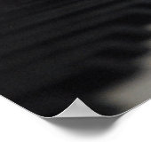 Piano Keys with a Red Rose ポスター (角)