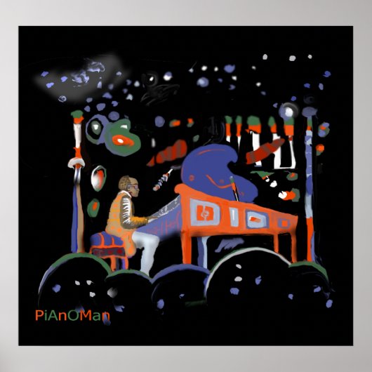 ** PiAnO MaN ** ポスター (正面)