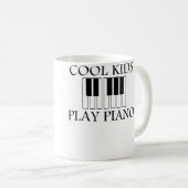 Piano Men Women And Kids Styles コーヒーマグカップ (正面右)