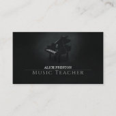 Piano Music Teacher | Very elegant 名刺 (正面)
