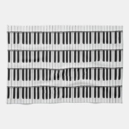 Piano pattern キッチンタオル