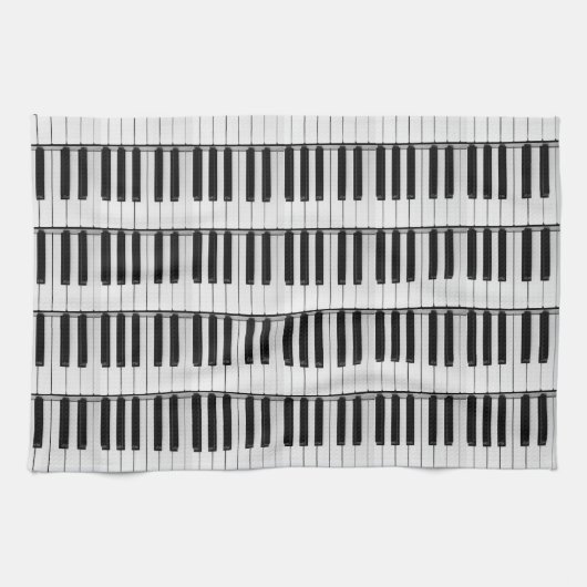 Piano pattern キッチンタオル (横)
