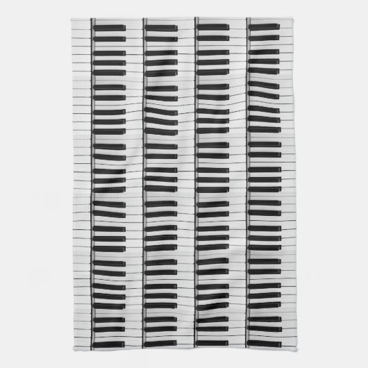 Piano pattern キッチンタオル (縦)