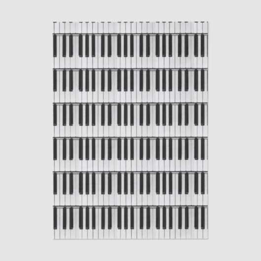 Piano pattern 薄葉紙 (正面)