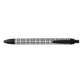 Piano pattern 黒ボールペン (裏面)