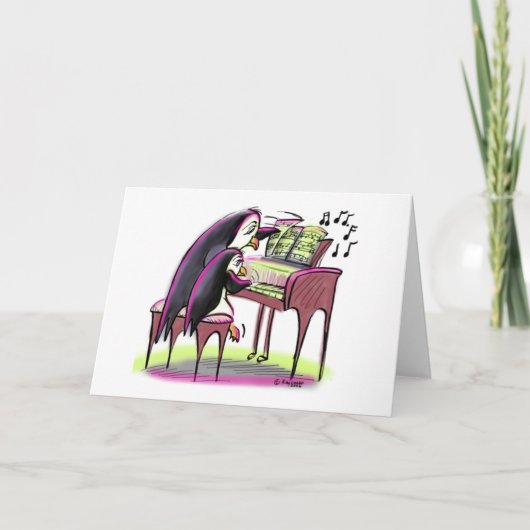 pIaNo pEnGuInS カード (正面)