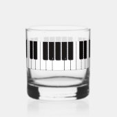 Piano Player Personalised ウイスキーグラス (右)