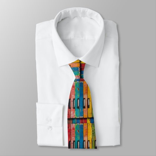 Piano Rainbow Neck Tie ネクタイ (タイ)