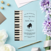 Piano Recital Acrylic Invitation  アクリル招待状 (インサイチュ (ウェディング))