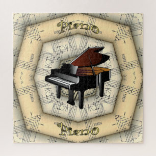 Piano ~ Strange Musical Design ~ Unique ~ ジグソーパズル